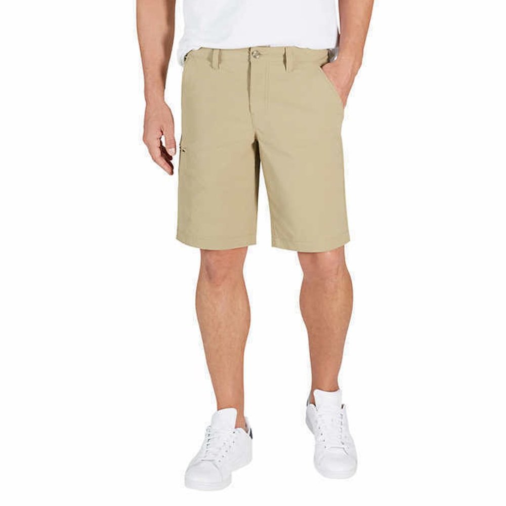Trail Short Tan Stretch Durable Packable Quick Dry